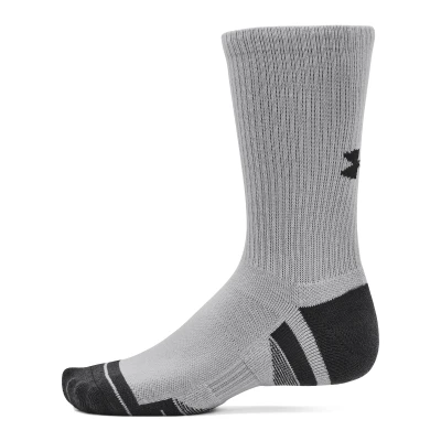 Under Armour 3 PACK-UA Performance Tech Crew-GRY ponožky