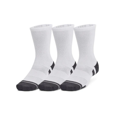 Under Armour 3 PACK-UA Performance Tech Crew-WHT ponožky