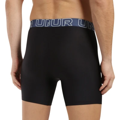 Under Armour 3 PACK-UA PERFORMANCE TECH MESH - SOLID 6 inch-BLK pánské boxerky