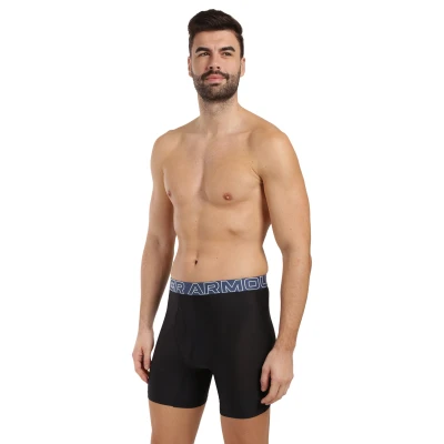 Under Armour 3 PACK-UA PERFORMANCE TECH MESH - SOLID 6 inch-BLK pánské boxerky