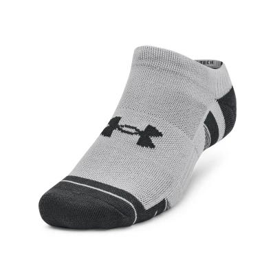 Under Armour 3 PACK-UA Performance Tech NS-GRY ponožky