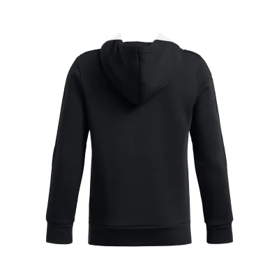 Under Armour B Icon Flc HD Taping-BLK chlapecká mikina s kapucí