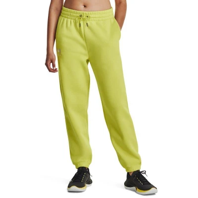 Under Armour Essential Fleece Joggers-YLW dámské tepláky