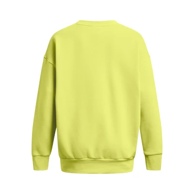 Under Armour Essential Fleece OS Crew-YLW dámská mikina