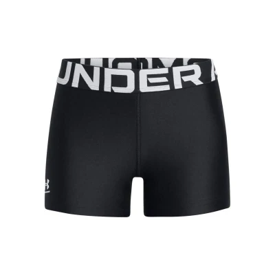 Under Armour G HG Shorty-BLK 2025 dívčí sportovní šortky POUZE Velikost L (VÝPRODEJ)