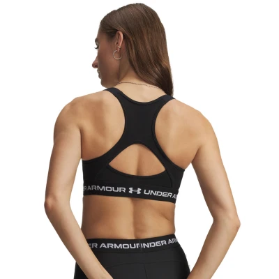 Under Armour HeatGear High-BLK sportovní podprsenka