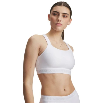Under Armour HeatGear High-WHT sportovní podprsenka