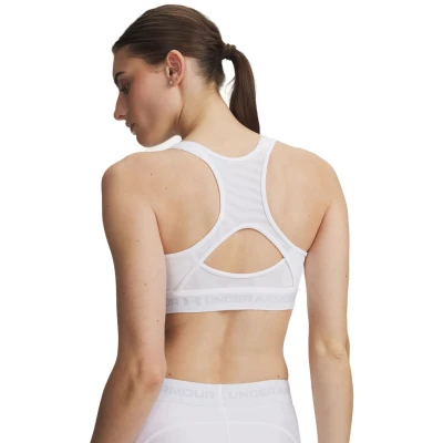 Under Armour HeatGear High-WHT sportovní podprsenka