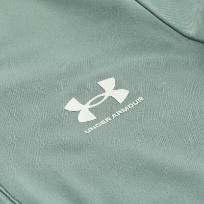 Under Armour HeatGear Rib 1/4 Zip LS-GRN dámské tréninkové tričko s dlouhým rukávem