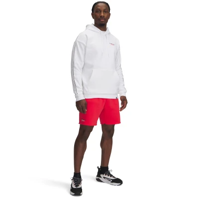 Under Armour Icon Flc Short-RED pánské kraťasy