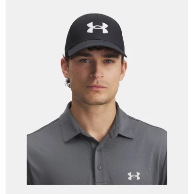 Under Armour M DRIVE LOW ADJ-BLK pánská golfová kšiltovka