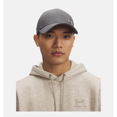 Under Armour M ESSENTIAL LOW METAL ADJ-GRY pánská kšiltovka