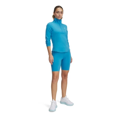 Under Armour Motion Bike Short EMEA-BLU dámské tréninkové kraťasy