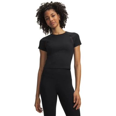 Under Armour Motion Mesh SS-BLK dámské tréninkové tričko
