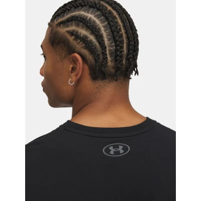 Under Armour Pjt Rock Cap Sleeve T-BLK pánské tričko