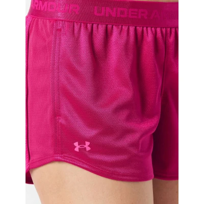 Under Armour Tech Play Up Shine Shorts-PPL dámské tréninkové kraťasy