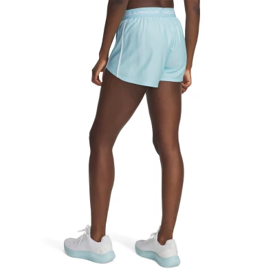 Under Armour Tech Play Up Shorts-BLU dámské tréninkové kraťasy