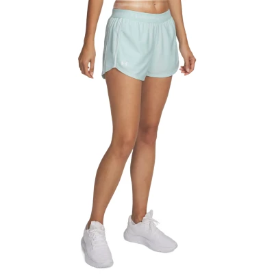 Under Armour Tech Play Up Shorts-GRN dámské tréninkové kraťasy