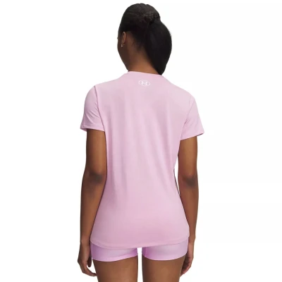Under Armour Tech SSC- Twist-PNK dámské tréninkové tričko