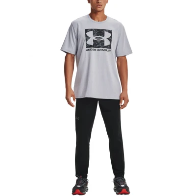 Under Armour UA ABC CAMO BOXED LOGO SS-GRY pánské tričko