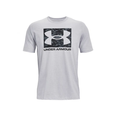Under Armour UA ABC CAMO BOXED LOGO SS-GRY pánské tričko