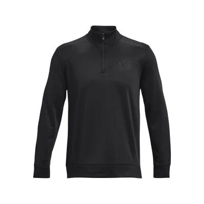Under Armour UA Armour Fleece 1/4 Zip-BLK pánská mikina