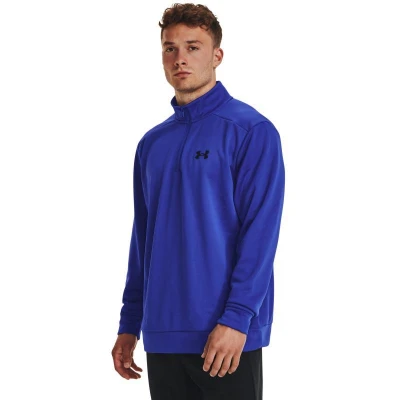 Under Armour UA Armour Fleece 1/4 Zip-BLU pánská mikina