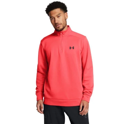 Under Armour UA Armour Fleece 1/4 Zip-RED pánská mikina