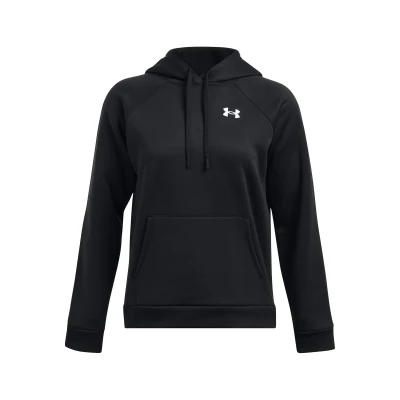 Under Armour UA Armour Fleece Hoodie-BLK dámská mikina s kapucí