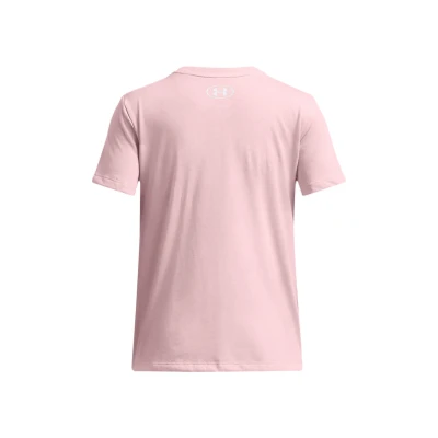 Under Armour UA BIG LOGO SS-PNK dívčí tričko