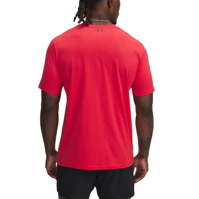 Under Armour UA Brahma Bull SS-RED pánské tričko