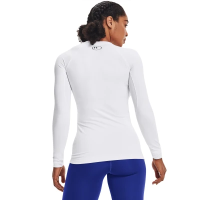Under Armour UA CG Authentics Crew-WHT dámské tréninkové tričko s dlouhým rukávem