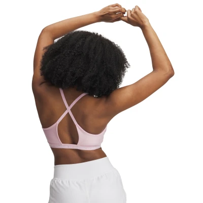 Under Armour UA Crossback Low Bra-PNK dámská sportovní podprsenka