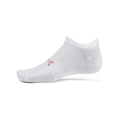 Under Armour UA Essential No Show 3 pack-WHT-1361459-100 ponožky