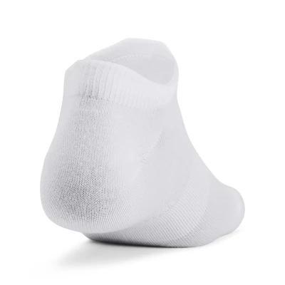 Under Armour UA Essential No Show 3 pack-WHT-1361459-100 ponožky