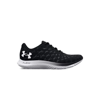 Under Armour UA FLOW Velociti Wind 2 black/black/reflective pánské běžecké boty
