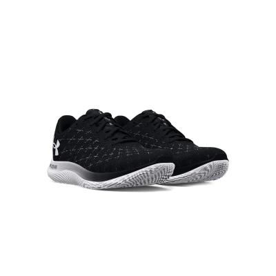 Under Armour UA FLOW Velociti Wind 2 black/black/reflective pánské běžecké boty
