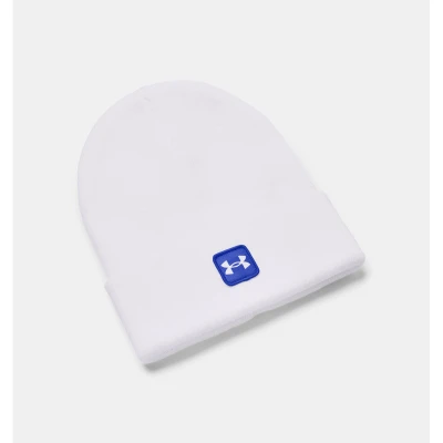 Under Armour UA Halftime Cuff-WHT zimní čepice