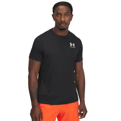 Under Armour UA Heatgear Fitted SS-BLK pánské kompresní tričko