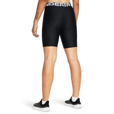 Under Armour UA HG 8in Short-BLK dámské tréninkové kraťasy