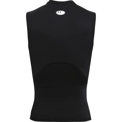 Under Armour UA HG Armour Comp SL-BLK pánské kompresní tílko
