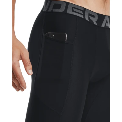 Under Armour UA HG Armour Lng Shorts-BLK pánské kompresní šortky
