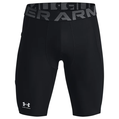 Under Armour UA HG Armour Lng Shorts-BLK pánské kompresní šortky