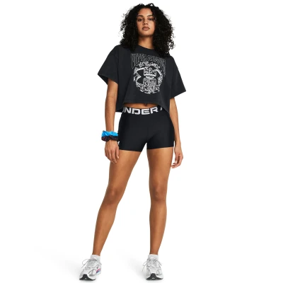 Under Armour UA HG Shorty-BLK dámské tréninkové kraťasy