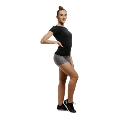 Under Armour UA HG Shorty-GRY dámské tréninkové kraťasy