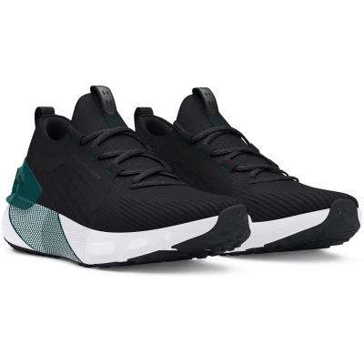 Under Armour UA HOVR Phantom 3 SE black/anthracite/hydro teal pánské běžecké boty
