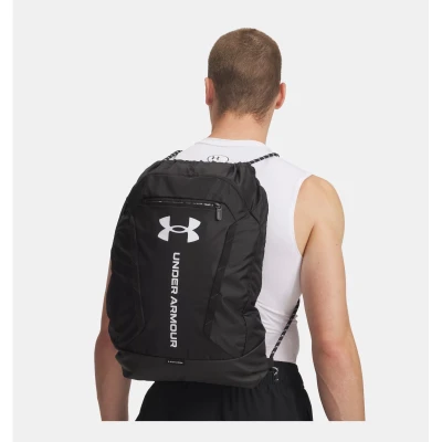 Under Armour UA Hustle Sackpack-BLK sportovní taška