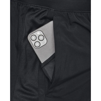 Under Armour UA LAUNCH 5 inch 2-IN-1 SHORTS-BLK pánské tréninkové kraťasy