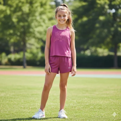 Under Armour UA Motion Branded Tank dívčí tílko