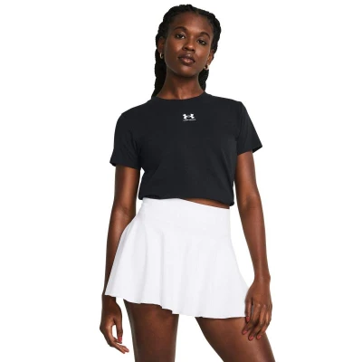 Under Armour UA Rival Core SS-BLK dámské tričko